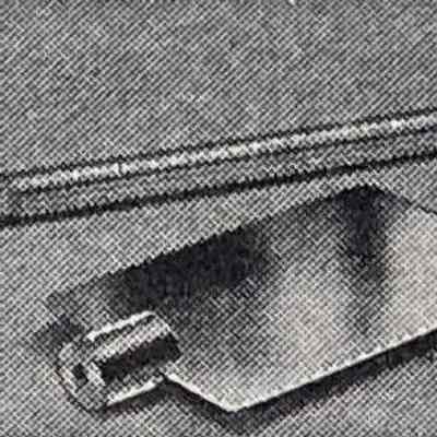 Detail showing Neobeam neon tube and mirror.: Image: Radio's Master Catalog, copyright 1937