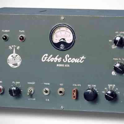 Image: Joe Veras, K9OCO: Globe Scout 65A