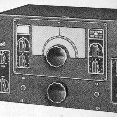 NC-100-ASD with optional NC-100TS speaker: Image: QST, Apr 1946