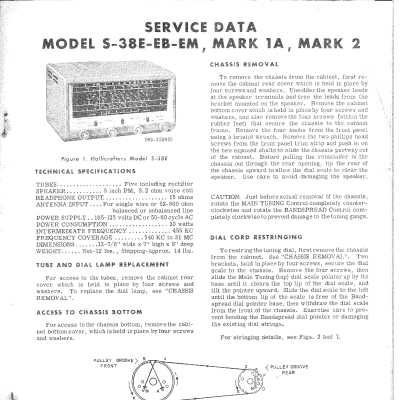 S-38E engineering bulletin: Via jptronics.org