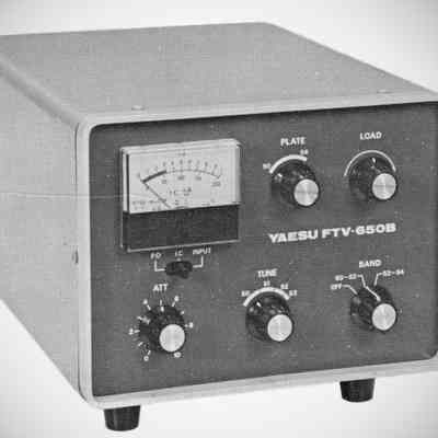 Yaesu FTV-650, FTV-650B