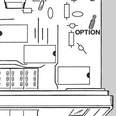 Location of options for readout tube mode
