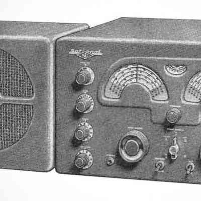WIth matching speaker.: Image: Radio News, Mar 1947