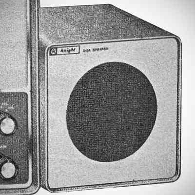 R-100A optional speaker, model S-8A,: Image: Allied Radio catalog 1963