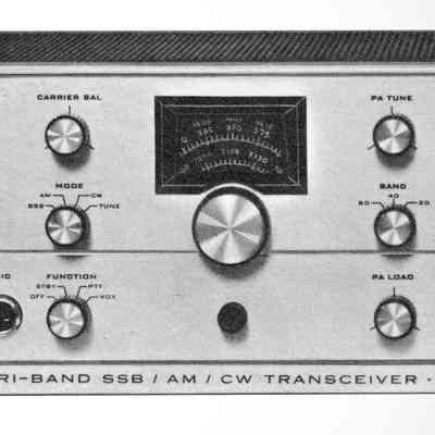 Image: Eico catalog 1968: Shown with the matching 751 speaker-power supply.