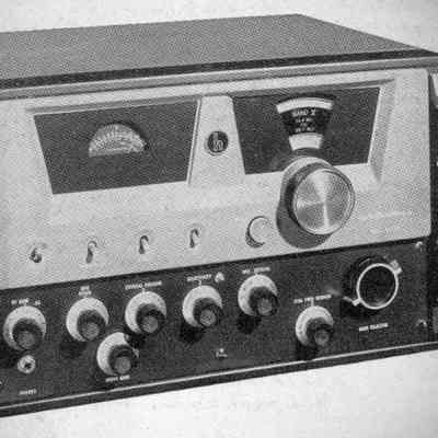 SX-73 prototype: Image: Radio Amateur's Handbook, 1951