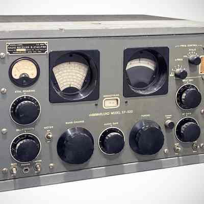 Hammarlund SP-600 series "Super Pro"