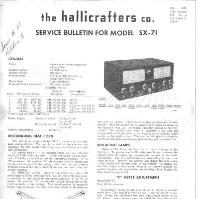 Service bulletin: Via jptronics.org