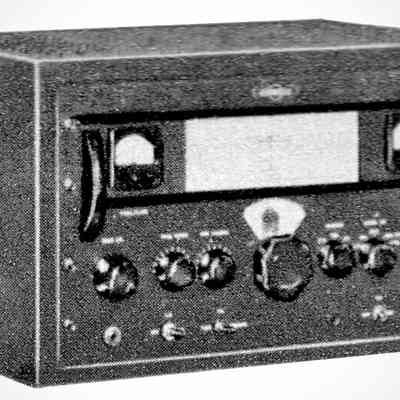 An image from the 1955 Allied Radio catalog. Note handles.: Image: Allied Radio catalog 1955 (copyright 1954)