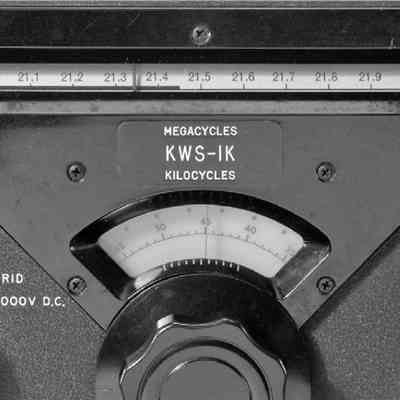 A lower-cost version of the KWS-1, minus the high-voltage power supply and final-amplifierwas offered for $1225. These transmitters can be identifiedby the KWS-1K on the dial escutcheon. The power supply was available sepa-rately for $545.00 in kit form, or $700.00 wired and tested.: Image: Joe Veras, K9OCO