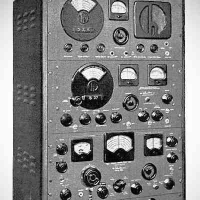 For a time beginning around 1941, the SX-28 (bottom) was sold in combination with the S-27B (middle) and the S-20R, to provide continuous coverage from 110 kHz to 165 MHz. This setup did not have a specific unique model number. $450.00.: Image: Radio magazine, May 1941