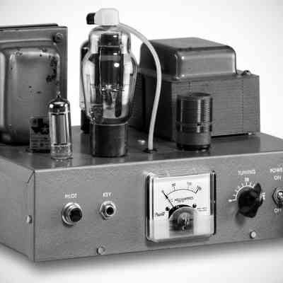 This is a slightly different version of the TN-75, almost certainly from a later production run. Note differnces in the front panel and location od the crystal socket.: Image: Joe Veras, K9OCO