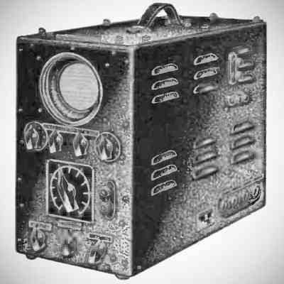 Model CRB shown.: Image: Radio magazine, Jul 1935