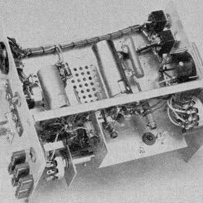 Chassis top,: Image: QST, Aug 1962