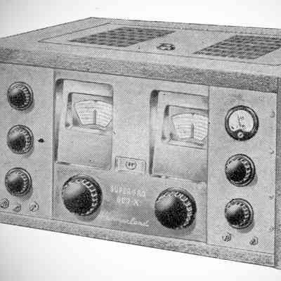 Prototype SP-600 as seen in the ARRL Handbook for 1948.: Image: ARRL Handbook, 1948