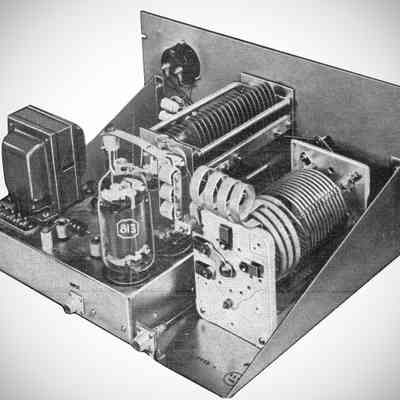 L-1000-A amplifer section, available separately as the L-1001-A.: Image: CQ, Aug 1958 (back cover)