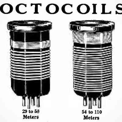 Coil set.: Image: Radio magazine, Oct 1929