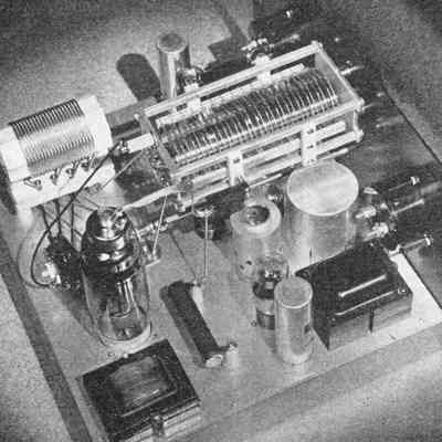 Interior of RF section: Image: QST, Jun 1936