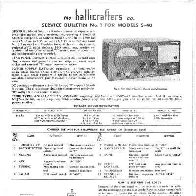S-40 service bulletin: Via jptronics.org