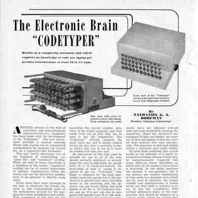 Original article from March 1952 Radio & Television News.