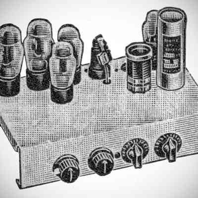 Knight 6 Tube BCB & SW Receiver