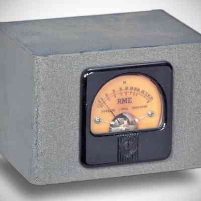 Image: Joe Veras, K9OCO: CM-1 optional S-meter.