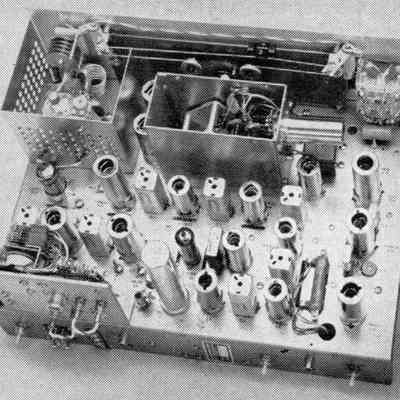 This is the later version of the Venus, with the carrier level control.: Image: QST, Sep 1964