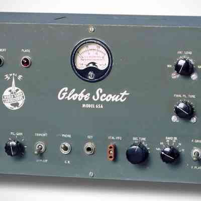 Image: Joe Veras, K9OCO: Globe Scout 65B