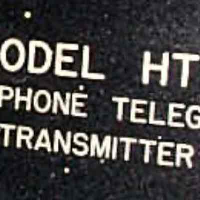 Label on right side of transmitter: Image: somewhere on the internet