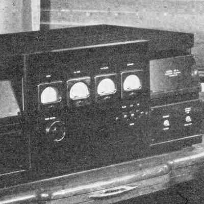 HT-1 (left) with SX-23 and PM-23 speaker: Image: QST, Oct 1939