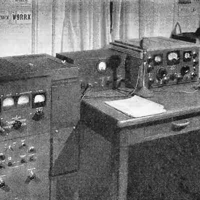 The HT-4 with an SX-28.: Image: Radio News, Oct 1945