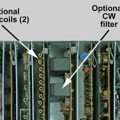 Location of optional components