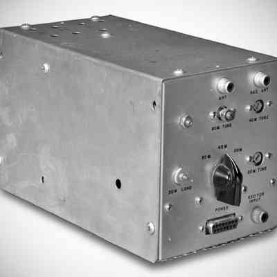 Image: Joe Veras, K9OCO: Power amplifier.