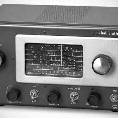 S-53A. Note perforated top only above speaker, and smooth escutcheon.: Image: Joe Veras, K9OCO