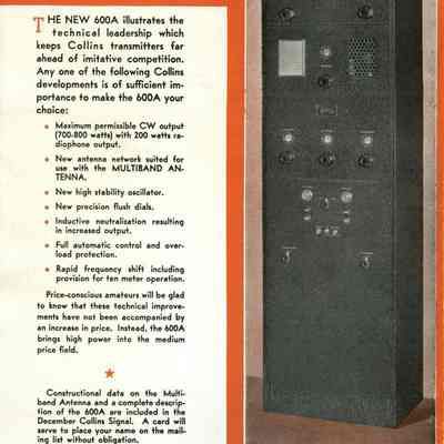 Collins 600A, 600A-2