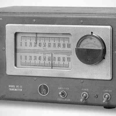 Image: Joe Veras, K9OCO: Shown here with the correct meter.