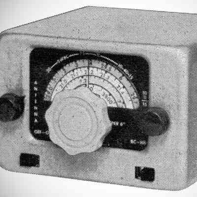 Note absence of Gonset logo at center bottom, compared to main photo.: Image: QST, Nov 1952