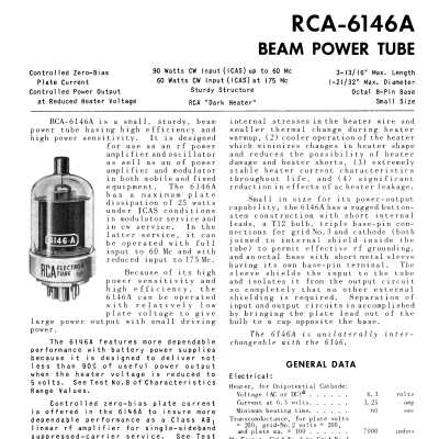 6146A: Via tube-data.com