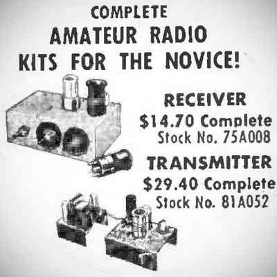 Walter Ashe "Novice Transmitter and Receiver Set"