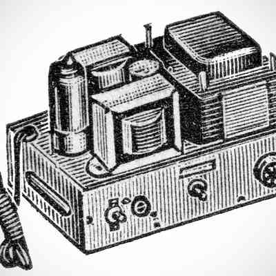 Image: Allied Radio catalog 1958: Optional PTR-2 power supply.