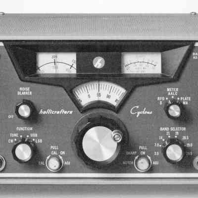 Hallicrafters SR-400, SR-400A "Cyclone"