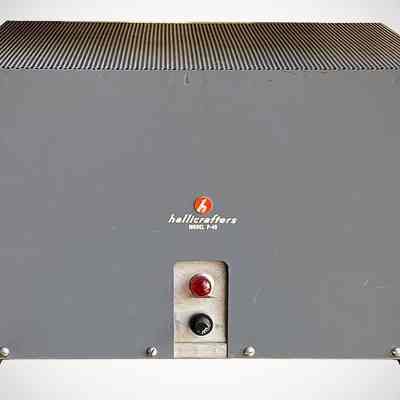 P-45 power supply for HT-45.: Image: Chuck Penson, WA7ZZE, collection: westvalleyhamshack.com
