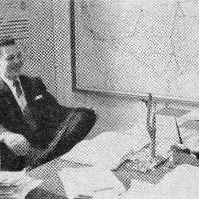 Lee Aurick, W1RDV (SK): Image: From CQ magazine, Dec 1956
