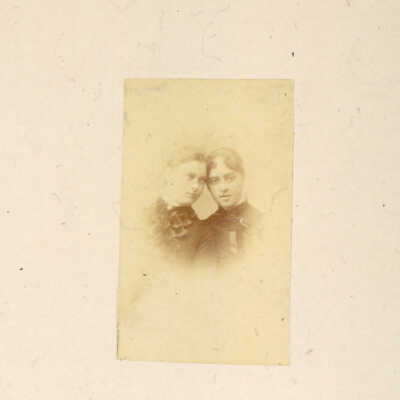 Portrait of two girls