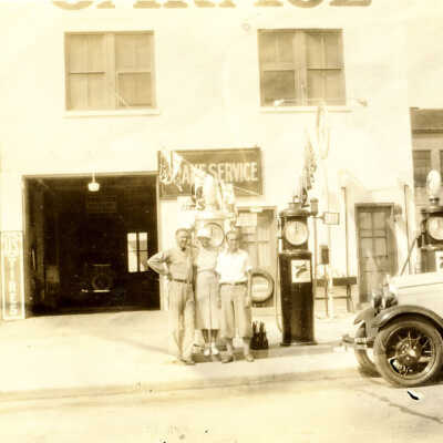 Texaco Gas Station