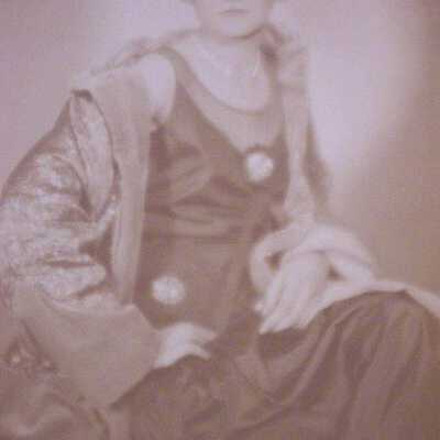 Young woman in sleeveless dres