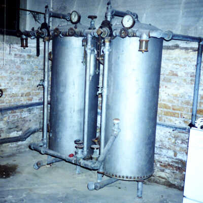 Holding tanks at "Argyllshire"