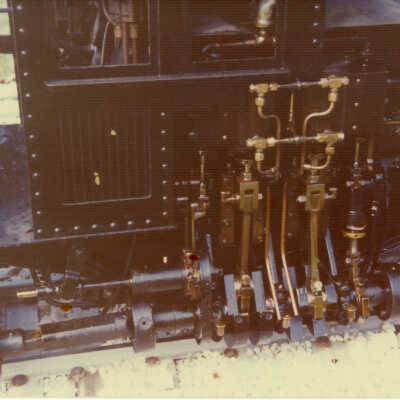 Stanely Wells Collection of Donnelly's Trains at his farm