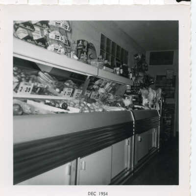 Greene's Super Mart produce case