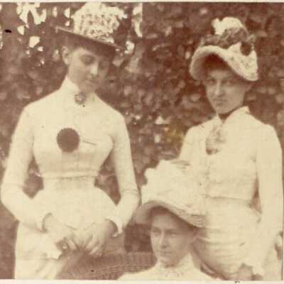 Three young women